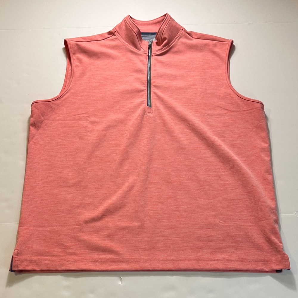 Johnnie-O Caleb Performance 1/4 Zip Vest
Style JMVT1600